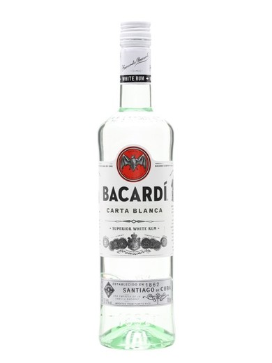 Bacardi Carta Blanca 0,7L 37,5%