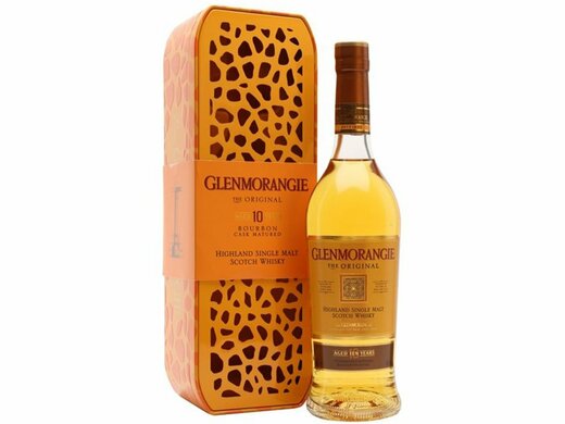 GLENMORANGIE 10Y TIN 0,7l 40% (kazeta)