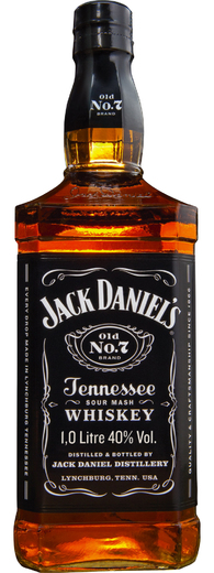 Jack Daniels No.7 40% 1l + dárek