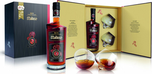 Malteco 20y 0,7l 40% + 2x sklo