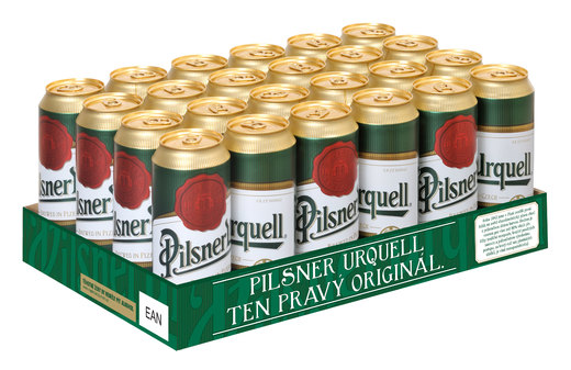 Pilsner Urquell 24x0,5l plech